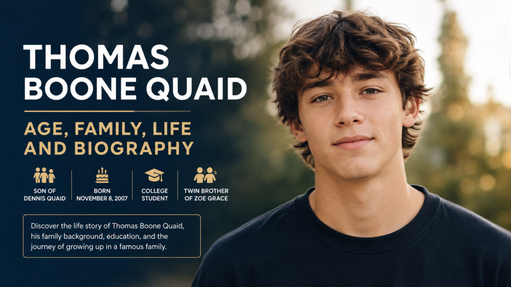 Thomas Boone Quaid: Life, Family, and Background
